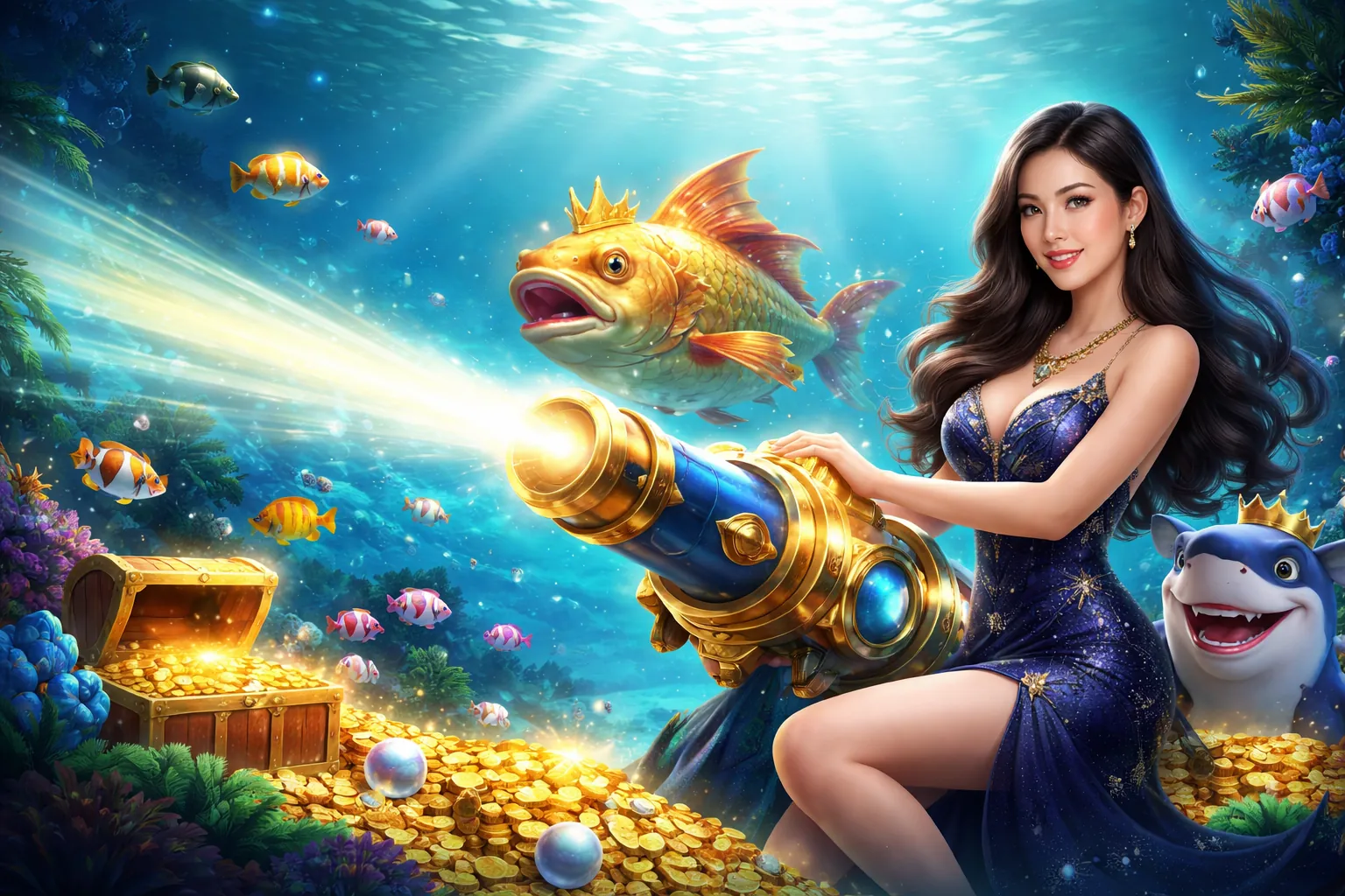 Hình ảnh chính trò chơi Bắn Cá đổi thưởng tại debet.fan